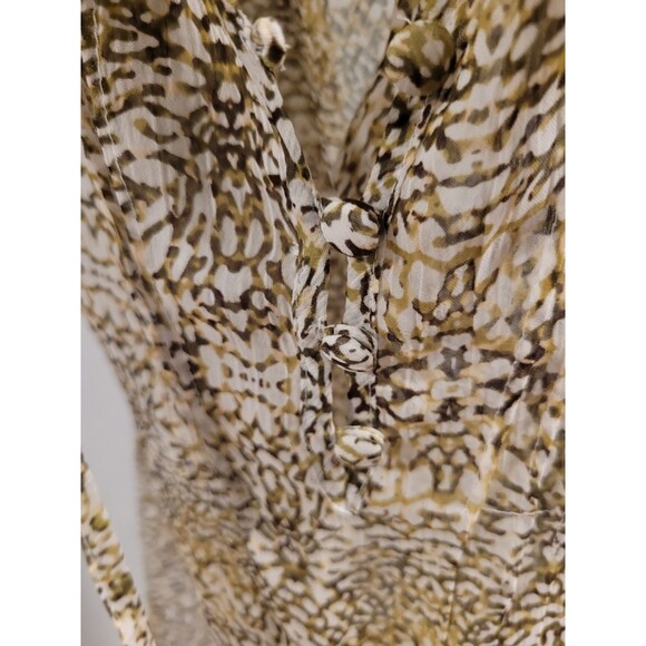 Liz Claiborne Women Petite Size PS‎ 3/4 Sleeve See-Through Blouse - Picture 5 of 5